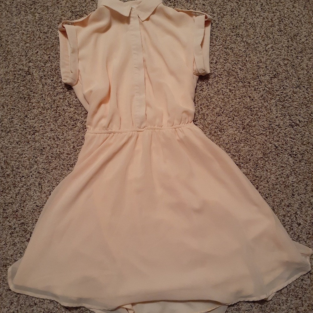 Soft pink professional dress